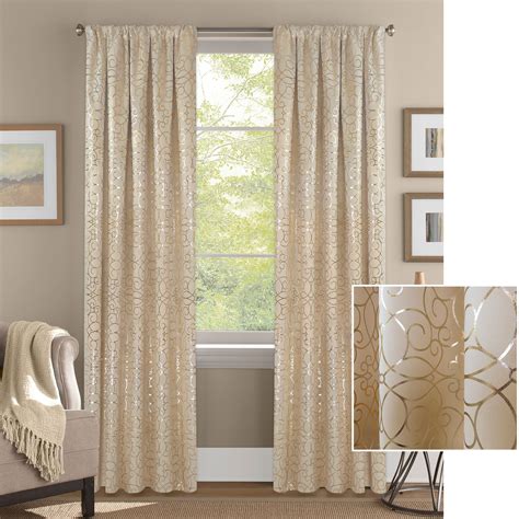 metallic gold curtain fabric|curtains with metallic accents.